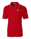 Kansas City Chiefs Cutter & Buck Advantage Tipped Polo Red Mannequin Thumbnail Image