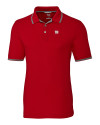 New York Giants Cutter & Buck Advantage Tipped Polo Cardinal Red Mannequin Thumbnail Image