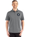 Baltimore Orioles City Connect Cutter & Buck Advantage Refresh Epic Confidence Recycled Mens Big & Tall Tri-Blend Pique Polo Elemental Grey Front Thumbnail Image