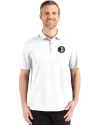 Florida State Seminoles College Vault Cutter & Buck Advantage Refresh Epic Confidence Recycled Mens Big & Tall Tri-Blend Pique Polo White Front Thumbnail Image