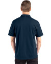 Old Dominion Monarchs College Vault Cutter & Buck Advantage Refresh Epic Confidence Recycled Mens Big & Tall Tri-Blend Pique Polo Liberty Navy Back Thumbnail Image