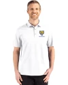 View image 13: Fort Valley State Wildcats Cutter & Buck Advantage Refresh Recycled Cotton-Blend Pique Mens Big & Tall Polo White Front