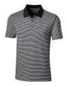 Green Bay Packers Cutter & Buck Forge Polo Tonal Stripe Tailored Fit Black Mannequin Thumbnail Image