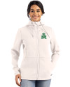 Marshall Thundering Herd College Vault Cutter & Buck Roam Epic Versatility Recycled Womens Full Zip Hooded Jacket Shell Front Thumbnail Image