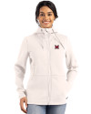 Miami University RedHawks - Cutter & Buck Roam Epic Versatility Recycled Womens Full Zip Hooded Jacket Shell Front Thumbnail Image