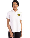 View image 10: Missouri Tigers College Vault Cutter & Buck Advantage Refresh Recycled Cotton-Blend Pique Womens Polo White Front