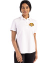 Tennessee Tech Golden Eagles Cutter & Buck Advantage Refresh Epic Confidence Recycled Womens Tri-Blend Pique Polo White Front Thumbnail Image