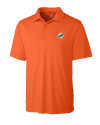 Miami Dolphins Cutter & Buck Northgate CB DryTec Short Sleeve Mens Polo College Orange Mannequin Thumbnail Image