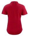Stanford Cardinal  Cutter & Buck Advantage Refresh Epic Confidence Recycled Womens Tri-Blend Pique Polo Cardinal Red Mannequin Back Thumbnail Image