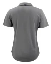 Stanford Cardinal  Cutter & Buck Advantage Refresh Epic Confidence Recycled Womens Tri-Blend Pique Polo Elemental Grey Mannequin Back Thumbnail Image