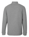 Denver Broncos Cutter & Buck Mens Coastal Half-Zip Polished Heather Mannequin Back Thumbnail Image