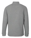 Las Vegas Raiders Cutter & Buck Mens Coastal Half-Zip Polished Heather Mannequin Back Thumbnail Image