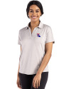 Louisiana Tech Bulldogs Cutter & Buck Coastline Epic Comfort Recycled Womens Dolman Polo CONCRETE Front Thumbnail Image