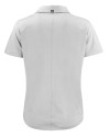 UConn Huskies - Cutter & Buck Coastline Epic Comfort Recycled Womens Dolman Polo CONCRETE Mannequin Back Thumbnail Image