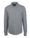 Green Bay Packers Cutter & Buck Coastal Shirt Jacket Polished Heather Mannequin Thumbnail Image