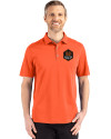 Houston Dynamo FC Cutter & Buck Advantage Refresh Epic Confidence Recycled Mens Tri-Blend Pique Polo College Orange Front Thumbnail Image