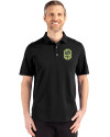Nashville SC Cutter & Buck Advantage Refresh Epic Confidence Recycled Mens Tri-Blend Pique Polo Black Front Thumbnail Image
