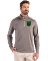 Austin FC - Cutter & Buck Coastline Epic Comfort Recycled Mens Quarter Zip Elemental Grey Front Thumbnail Image