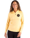 Atlanta United FC - Cutter & Buck Coastline Epic Comfort Recycled Women’s Quarter Zip Desert Front Thumbnail Image