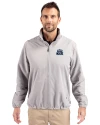 Old Dominion Monarchs Cutter & Buck Charter Eco Recycled Mens Full-Zip Jacket Polished Medium Gray Front Thumbnail Image