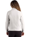 Colorado Rockies Cooperstown Cutter & Buck Roam Epic Versatility Recycled Womens Quarter Zip Pullover Solitare Back Thumbnail Image