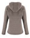 Clique Powder Recycled Fleece Womens Half Zip Hooded Pullover Pistol Mannequin Back Thumbnail Image
