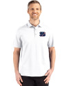 Cincinnati Bengals Americana Cutter & Buck Advantage Refresh Epic Confidence Recycled Mens Tri-Blend Pique Polo White Front Thumbnail Image