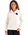 Houston Texans NFL Helmet Cutter & Buck Roam Epic Versatility Recycled Womens Quarter Zip Pullover Shell Front Thumbnail Image