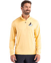 Arizona Cardinals Historic Cutter & Buck Coastline Recycled Double Peached Mens Quarter Zip Pullover Desert Front Thumbnail Image