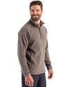Clique Powder Recycled Fleece Mens Quarter Zip Pullover Pistol Side Thumbnail Image