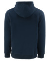 Clique Drive Recycled Mens Pullover Hooded Sweatshirt Dark Navy Mannequin Back Thumbnail Image