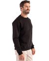 Clique Drive Recycled Mens Crewneck Sweatshirt Black Side Thumbnail Image