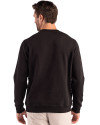 Clique Drive Recycled Mens Crewneck Sweatshirt Black Back Thumbnail Image