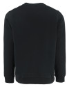 Clique Drive Recycled Mens Crewneck Sweatshirt Black Mannequin Back Thumbnail Image