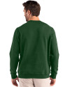 Clique Drive Recycled Mens Crewneck Sweatshirt Bottle Green Back Thumbnail Image
