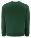 Clique Drive Recycled Mens Crewneck Sweatshirt Bottle Green Mannequin Back Thumbnail Image
