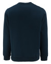 Clique Drive Recycled Mens Crewneck Sweatshirt Dark Navy Mannequin Back Thumbnail Image