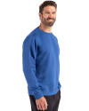 Clique Drive Recycled Mens Crewneck Sweatshirt Royal Blue Side Thumbnail Image