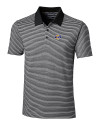Los Angeles Rams - Cutter & Buck Forge Polo Tonal Stripe Tailored Fit Black Mannequin Thumbnail Image