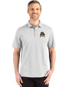East Carolina Pirates Cutter & Buck Advantage Refresh Epic Confidence Recycled Mens Tri-Blend Pique Polo CONCRETE Front Thumbnail Image