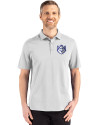 Saint Louis Billikens Cutter & Buck Advantage Refresh Epic Confidence Recycled Mens Tri-Blend Pique Polo CONCRETE Front Thumbnail Image