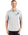 NDSU Bison Vintage Cutter & Buck Advantage Refresh Epic Confidence Recycled Mens Tri-Blend Pique Polo CONCRETE Front Thumbnail Image