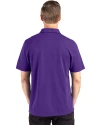 Northwestern Wildcats College Vault Cutter & Buck Advantage Refresh Epic Confidence Recycled Mens Tri-Blend Pique Polo College Purple Back Thumbnail Image