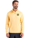 Quinnipiac Bobcats Cutter & Buck Coastline Epic Comfort Recycled Mens Quarter Zip Desert Front Thumbnail Image