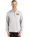 Tennessee Tech Golden Eagles Cutter & Buck Coastline Epic Comfort Recycled Mens Quarter Zip CONCRETE Front Thumbnail Image