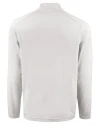 Bowie State Bulldogs Cutter & Buck Coastline Epic Comfort Recycled Mens Quarter Zip CONCRETE Mannequin Back Thumbnail Image