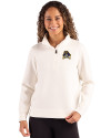 East Carolina Pirates Cutter & Buck Roam Epic Versatility Recycled Womens Quarter Zip Pullover Shell Front Thumbnail Image