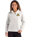 North Carolina A&T Aggies Cutter & Buck Roam Epic Versatility Recycled Womens Quarter Zip Pullover Solitare Front Thumbnail Image