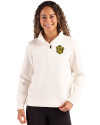 Missouri Tigers College Vault Cutter & Buck Roam Epic Versatility Recycled Womens Quarter Zip Pullover Shell Front Thumbnail Image