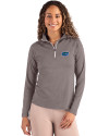 Florida Gators Cutter & Buck Coastline Epic Comfort Recycled Women’s Quarter Zip Elemental Grey Front Thumbnail Image